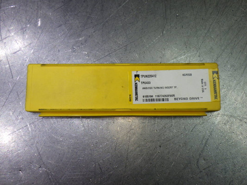 Kennametal Carbide Inserts QTY5 TPU433/TPUN220412 KCP25B (LOC848B)