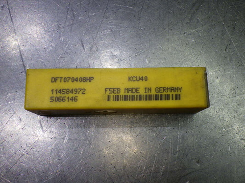 Kennametal Carbide Drilling Inserts QTY10 DFT070408HP KCU40 (LOC1405B)