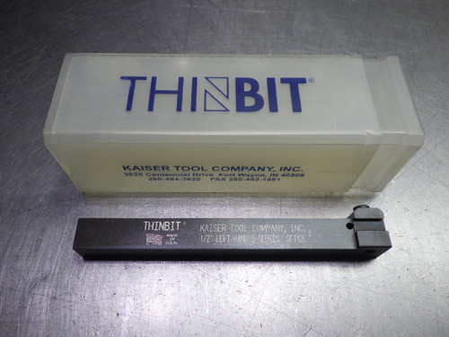 Kaiser Thinbit 1/2" x 1/2" Indexable Lathe Toolholder SFT12L (LOC1482)