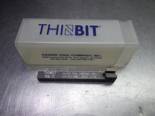 Kaiser Thinbit 3/8" x 3/8" Indexable Lathe Toolholder LFT38L (LOC1482)