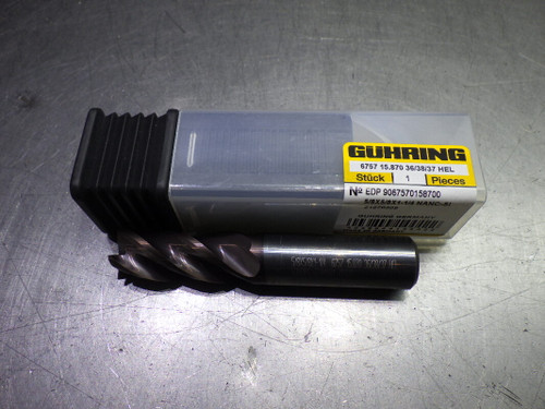 Guhring 5/8" 4 Flute Carbide Endmill 5/8" Shank 6757 15.87 (LOC672)