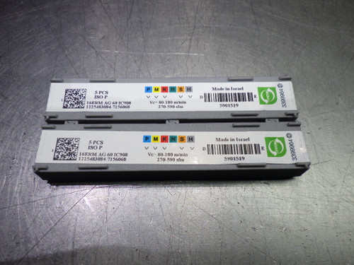 ISCAR Carbide Inserts QTY10 16ERMAG60 IC908 (LOC26)