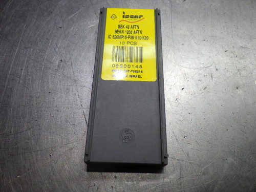 ISCAR Carbide Inserts QTY10 SEK42AFTN / SEKN1203AFTN IC520M (LOC118A)
