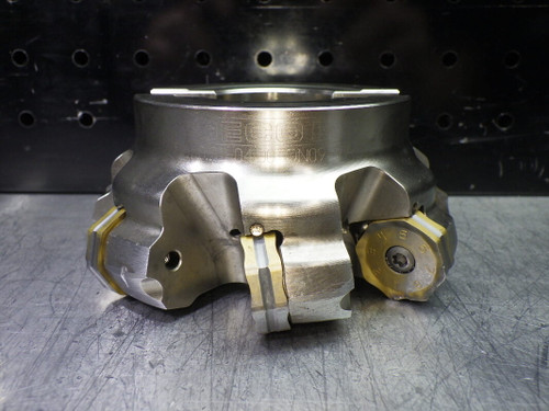 SECO 4" Coolant Thru Indexable Facemill 1.5" Arbor R220.21-04.00-ON09-7A (LOC297)