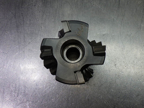 SECO 2.5" 4 Flute Indexable Milling Cutter 1" Arbor R220.59-02.50-12.4 (LOC297)