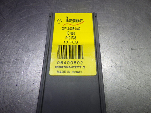 ISCAR Carbide Inserts QTY10 GIP4.00E-0.40 IC825  (LOC600)