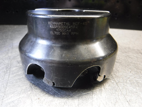 Kennametal 3.5" Indexable Facemill 1"Arbor KSSR300SE45F4 (LOC2414)