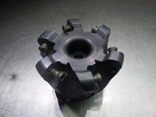 LMT Fette 2" 6 Flute Indexable Facemill 16mm Shank FCTXX R16-200AA (LOC2160B)