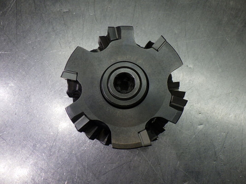 SECO 100mm 6 Flute Milling Cutter Head W/Body R220.59-RE100034-12.6 (LOC3358A)
