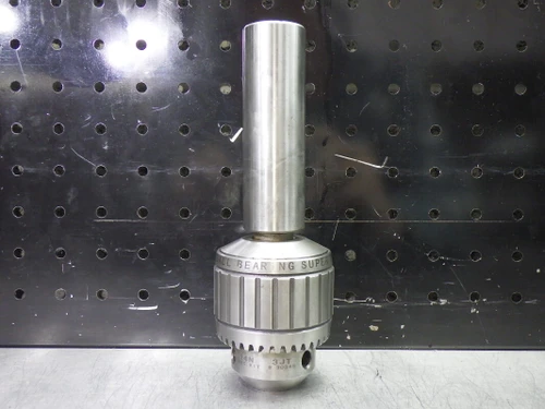 Jacobs 0-1/2" (0-13mm) Keyed Drill Chuck W/ Striaght Shank Adapter 30345 (LOC1415B)