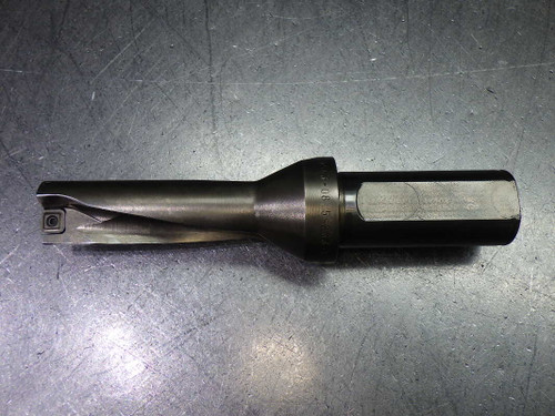 SECO .875" Coolant Thru Indexable Drill 1" Shank SD503-0875-263-1000R7 (LOC1415B)