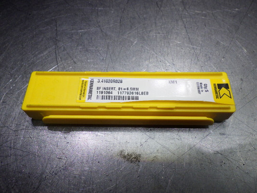 Kennametal BF Style Insert QTY5 3.41020R028 KM1 (LOC28A)