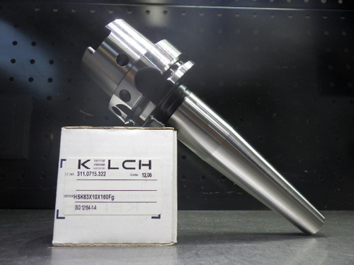 KELCH HSK63 10mm Shrink Fit Tool Holder 160mm Pro HSK63X10X160FG (LOC1308B)
