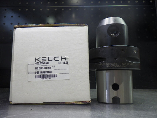 KELCH G6 32mm Endmill Holder 80mm Pro PSC80x020x80 (LOC725)
