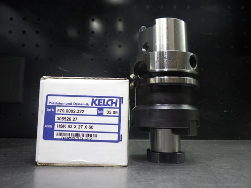 KELCH HSK63 27mm Facemill Holder 60mm Pro HSK63X27X60 (LOC2051A)