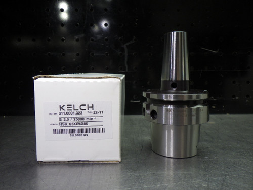 Kelch HSK63A 6mm Shrink Fit Tool Holder 60mm Pro HSK60x6x80 (LOC416)