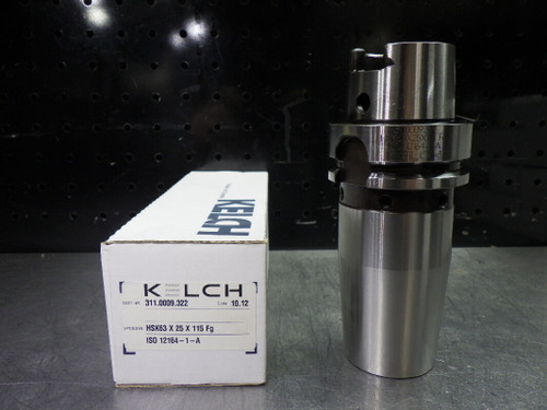 Kelch HSK63A 25mm Shrink Fit Tool Holder 115mm Pro HSK63x25x115FG (LOC416)