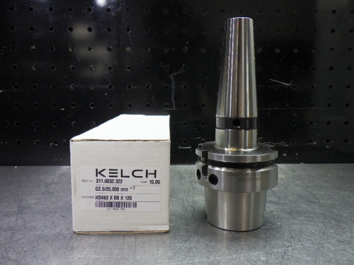 Kelch HSK63A 8mm Shrink Fit Tool Holder 120mm Pro HSK63x8x120 (LOC380)