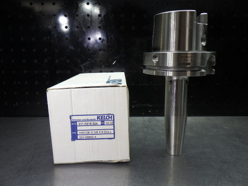 Kelch HSK100A 3/8" Shrink Fit Tool Holder 6" Pro HSK100x3/8x6 ZOLL (LOC2217)