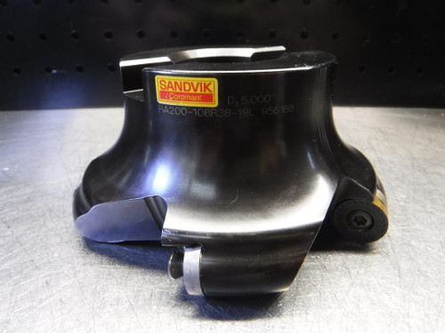 Sandvik 5" Indexable Facemill 1.5" Arbor RA200-108R38-19L (LOC2663A)