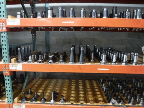 CAT50 Tool Holders - Collet chucks, Endmill, Facemill holders, etc. QTY 50