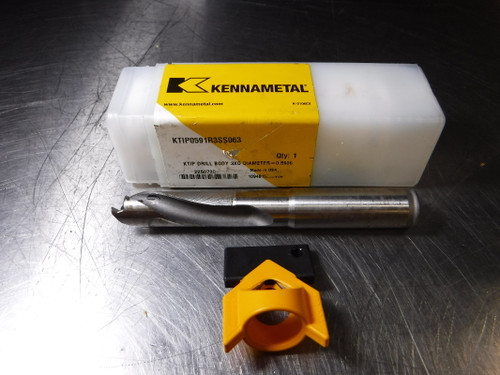 Kennametal 15mm-15.99mm KenTip Drill 5/8" Shank KTIP0591R3SS063 (LOC1325A)