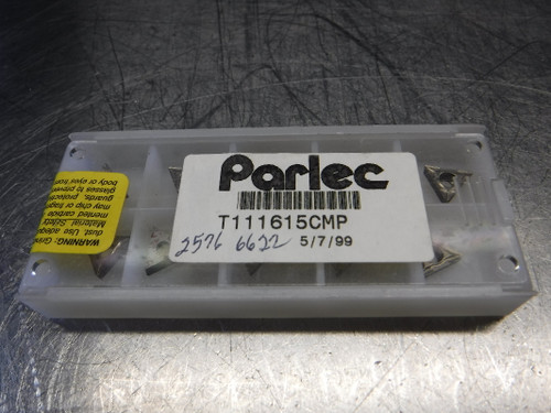 Parlec Cermet Inserts QTY10 T111615CMP (LOC1428A)