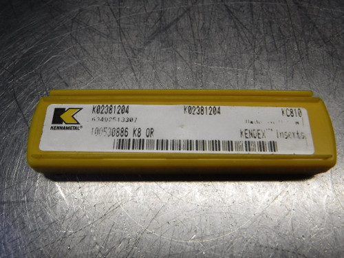 Kennametal Carbide Inserts QTY5 K02381204 KC810 (LOC2974A) Kennametal Carbide Inserts QTY5 K02381204 KC810 (LOC2974A)