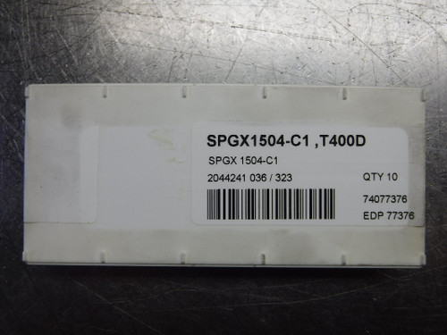 SECO Carbide Inserts QTY10 SPGX1504-C1 T400D (LOC1883A)