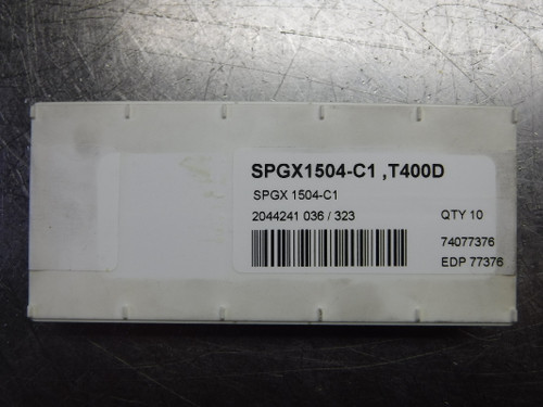 SECO Carbide Inserts QTY10 SPGX1504-C1 T400D (LOC2682B)