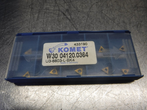 Komet Carbide Inserts QTY10 W30 04120.0364 BK4 (LOC1816A)