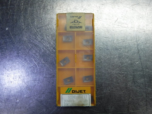 Dijet Carbide Inserts QTY10 ZCMT100304R JC5015 (LOC915)