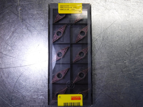 Sandvik Carbide Inserts QTY10 VBMT16 04 04-MF / VBMT331-MF 1125 (LOC1576)