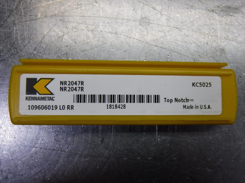 Kennametal Carbide Inserts QTY5 NR2047R KC5025 (LOC2174)