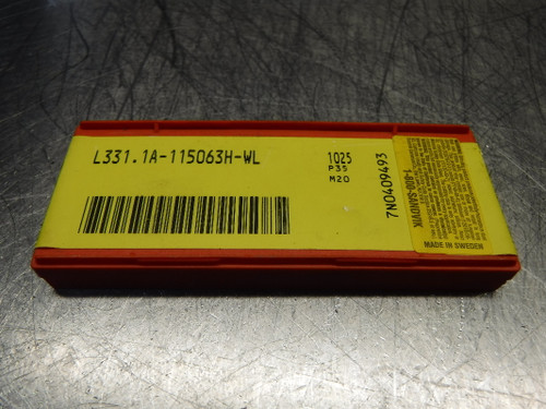 Sandvik Carbide Inserts QTY10 L331.1A-11 50 63H-WL 1025 (LOC970B)