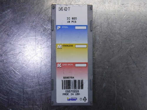 Iscar Carbide Inserts QTY10 CNMG 432-TF IC920 (LOC1931)