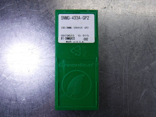 Greenleaf Carbide Inserts QTY10 SNMG-433A-GP2 G-915 (LOC1931)