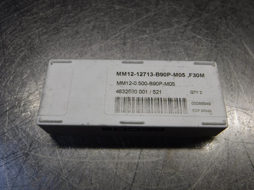 SECO MM12 MiniMaster Carbide Inserts QTY2 MM12-12713-B90P-M05 F30M (LOC1519)