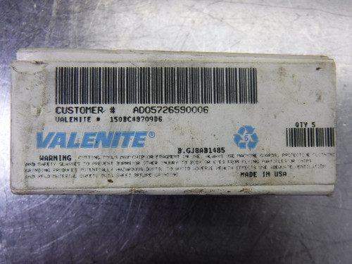 Valenite Carbide Insert Shim for TNMG330924E-4T QTY5 150BC48709D6 (LOC2585)