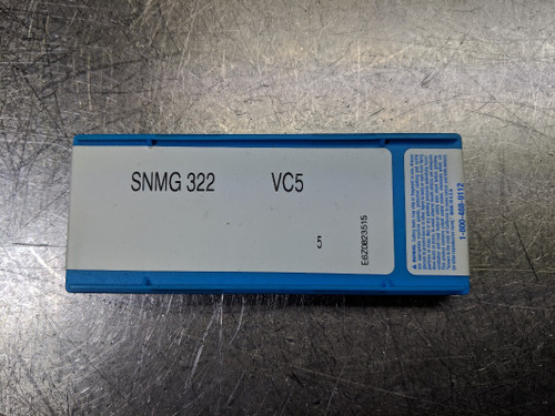 Valenite Carbide Inserts QTY10 SNMG 322 VC5 (LOC1140B)