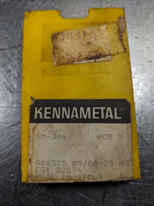 Kennametal Carbide Insert Shim QTY5 SM-304 (LOC3020A)