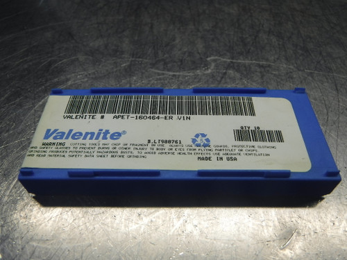 Valenite Carbide Inserts QTY10 (P,M,K) APET160464-ER V1N (LOC528A)