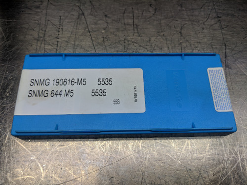 Valenite Carbide Inserts QTY10 SNMG 644 M5 / SNMG 190616-M5 5535 (LOC892)