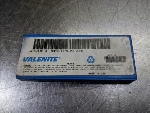 Valenite Carbide Inserts QTY10 SNCX 11T3 2C VC28 (LOC2984A)