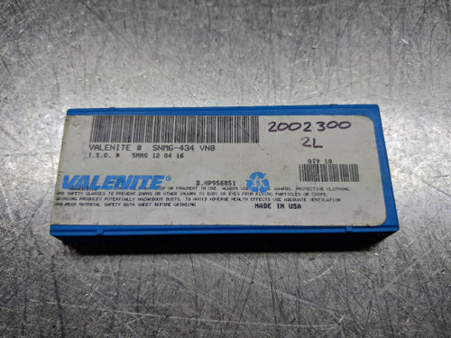 Valenite Carbide Inserts QTY10 SNMG 434 VN8 (LOC11)