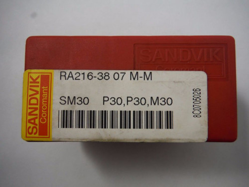 Sandvik CoroMill Ball Nose Carbide Inserts QTY5 RA216-38 07 M-M SM30 (LOC568B)