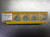 Kennametal Carbide Inserts QTY5 DFT070408GD KCU40 (LOC2580)