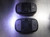 FoxFire Magnetic LED Red Signal Light 3 Lighting Patterns QTY2 F-236 (LOC3265)