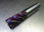 Nachi 3/4" 5 Flute Carbide CR Endmill .060" R 3/4x1.625x4.0xR0.060 (LOC1018C)
