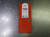 Carmex Carbide Thread Mill Inserts QTY3 H45 I 4 UN MT7 (LOC1202B)